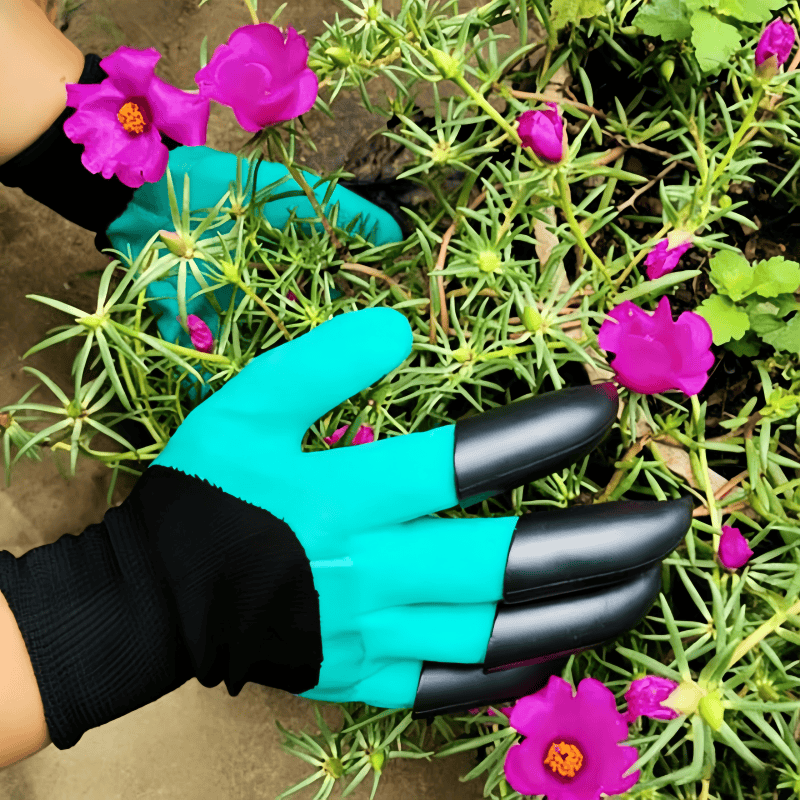 Gardening Glove Waterproof - 8-Finger Claw Gardening Gloves, Waterproof Breathable
