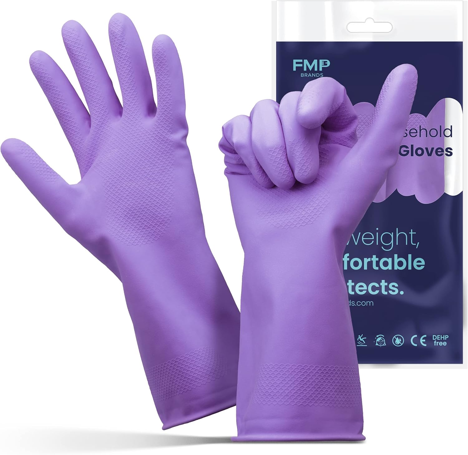 Rubber Glove Cleaning - 3/6/12/60 Pairs Dishwashing Gloves, Waterproof Rubber
