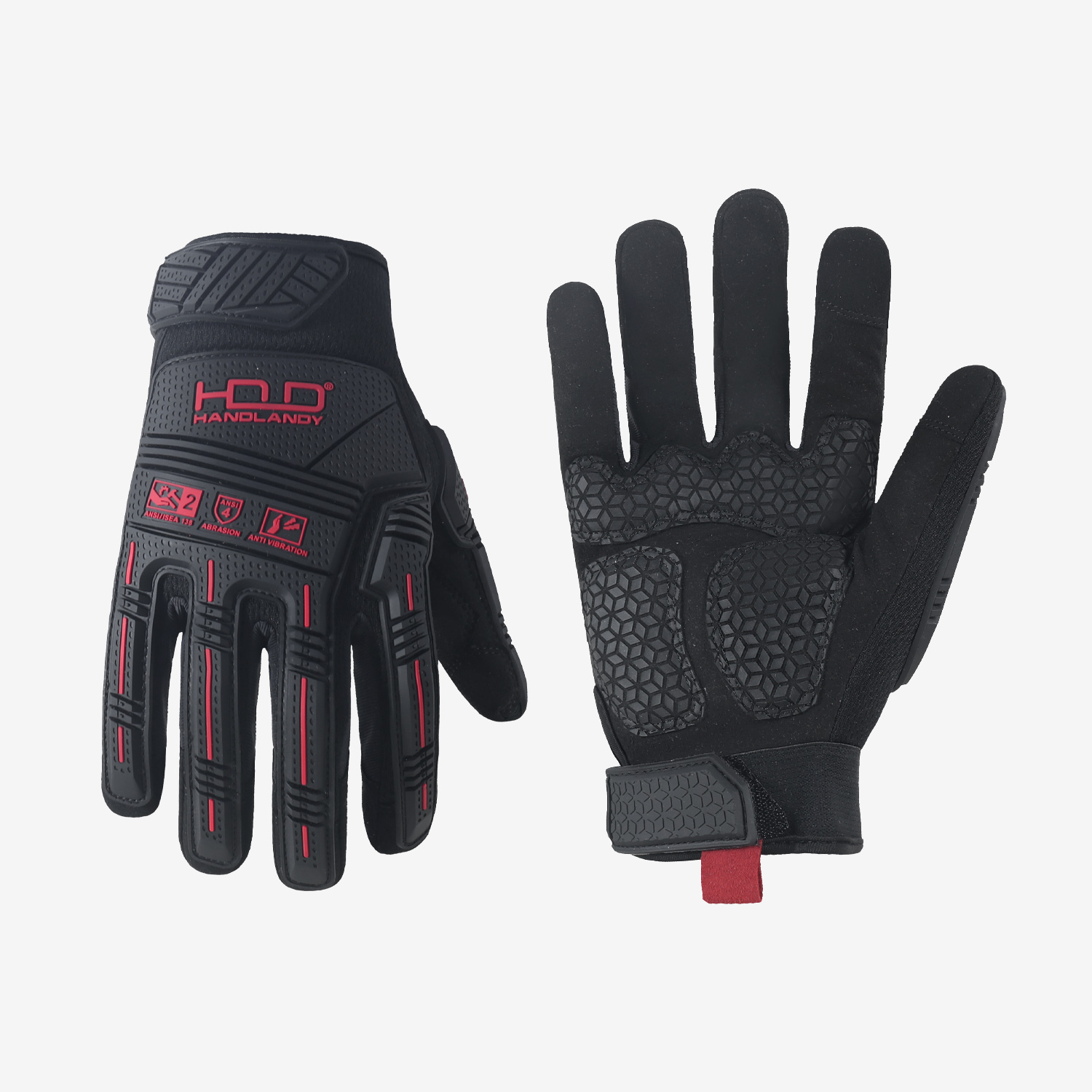 Work Glove Impact - HANDLANDY Work Gloves for Men, Utility
