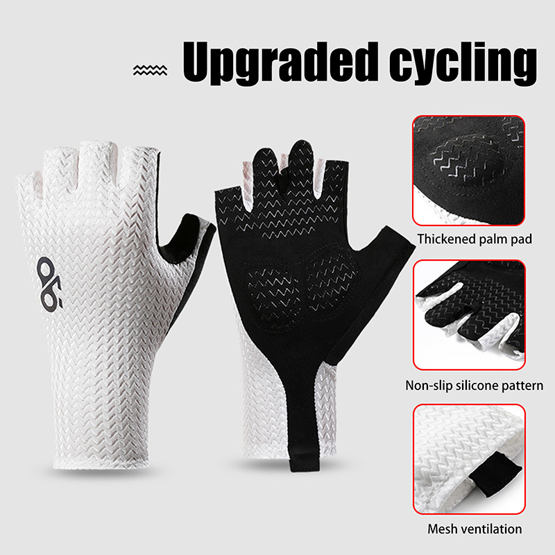 Cycling Glove Padded - Summer Breathable Half Finger Cycling Gloves