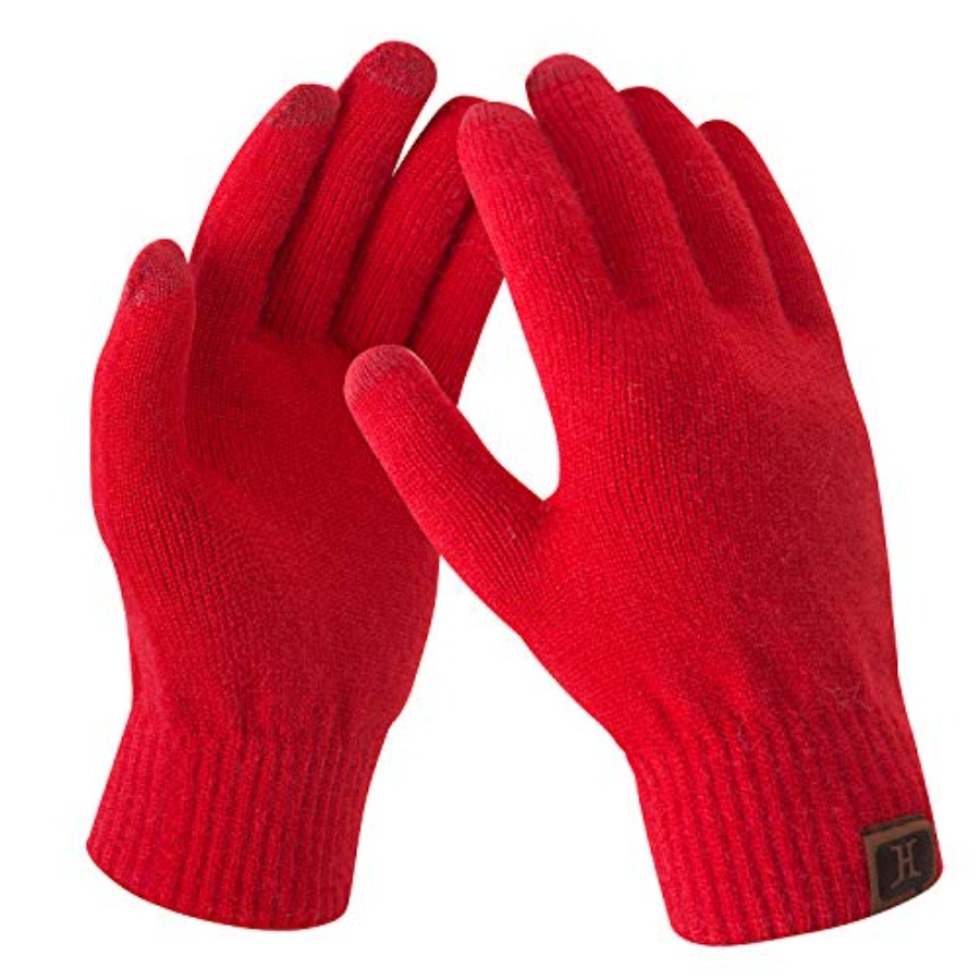 Wool Glove Lined - Women's Winter Touchscreen Wool Magic Gloves