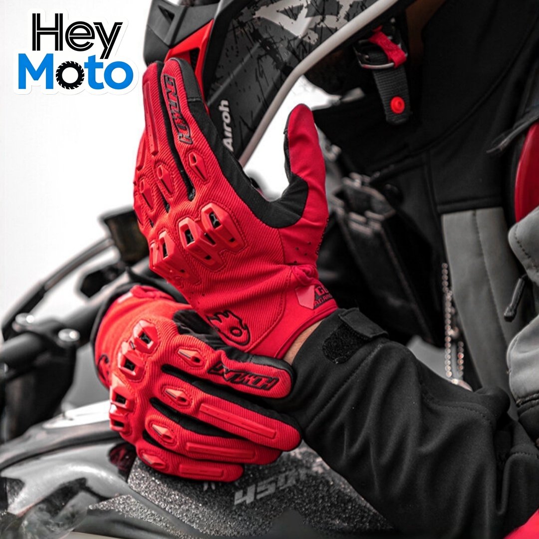 Motorcycle Glove Knuckle - Motorcycle Riding Gloves Breathable Off-Road Riding