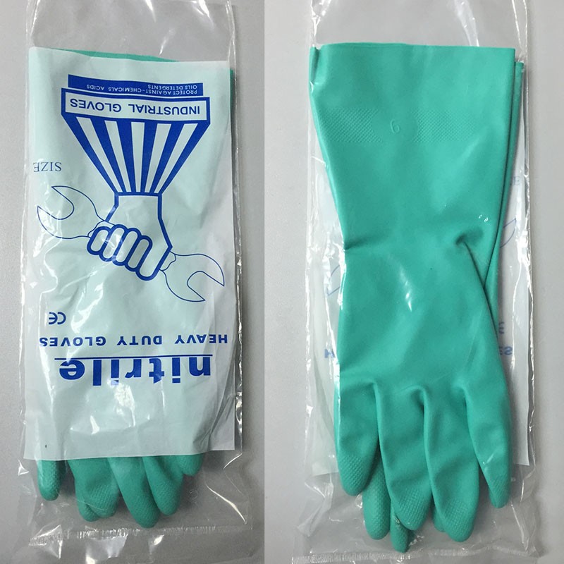 8Pieces/4 Pairs Oil-proof Long - Nitrile Mechanic Glove reseña y precio