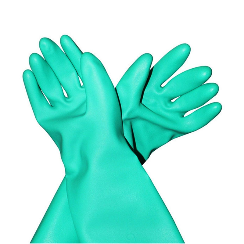8Pieces/4 Pairs Oil-proof Long - Nitrile Mechanic Glove reseña y precio