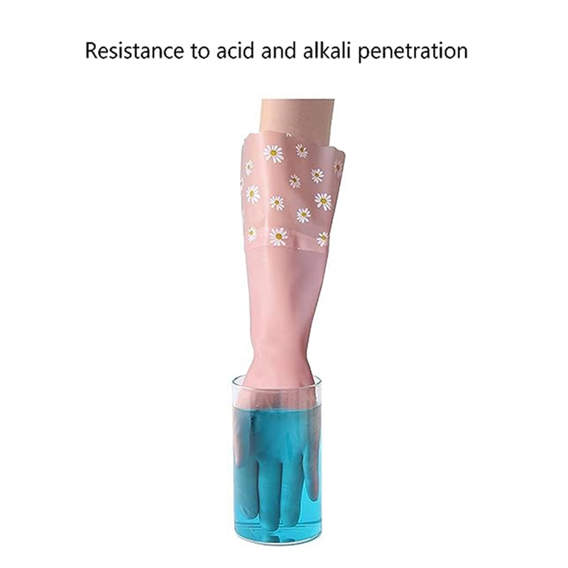 Dishwashing Cleaning Gloves 3  - Rubber Glove Cleaning reseña y precio
