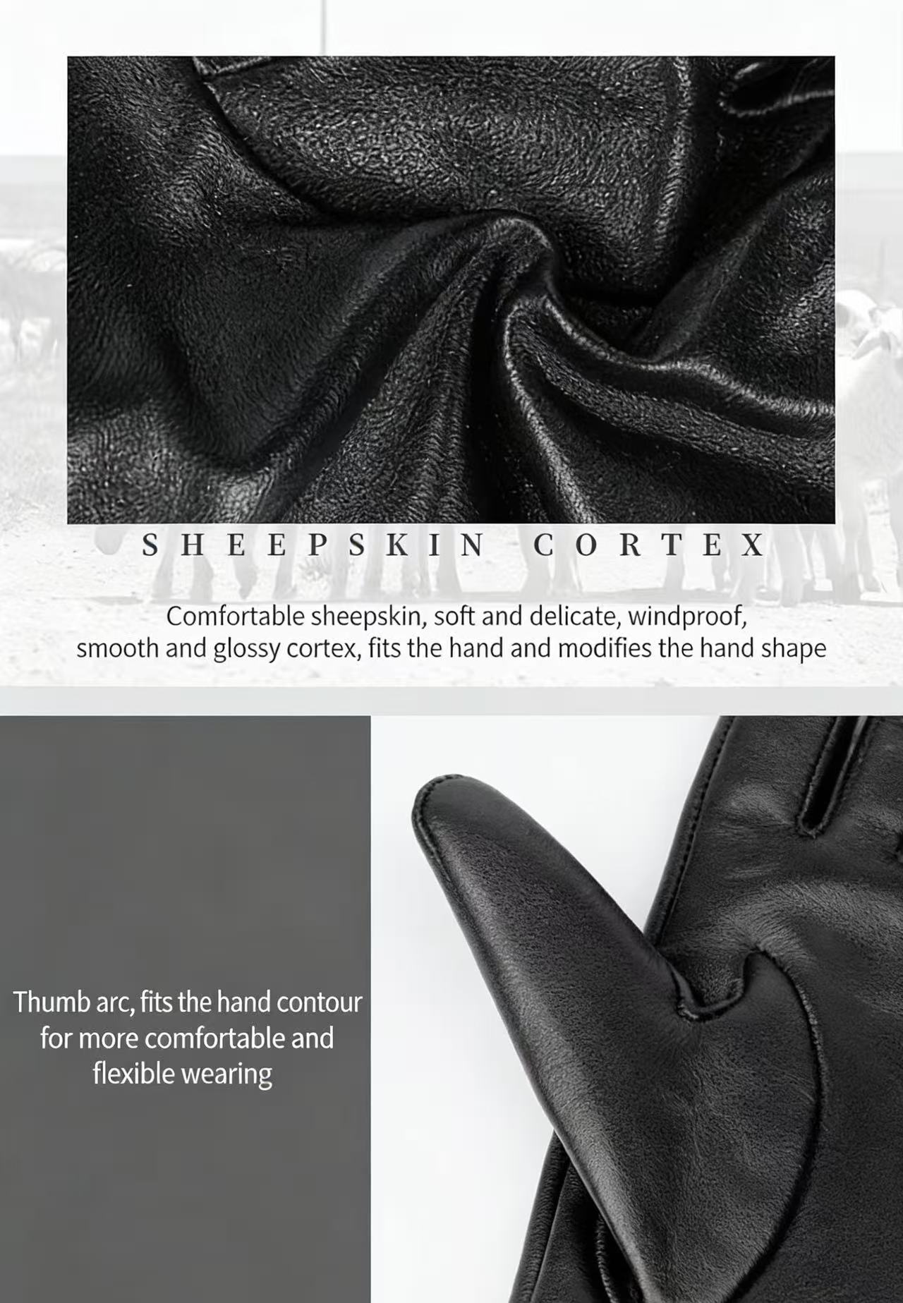Women's Fashionable Winter She - Wool Glove Lined reseña y precio