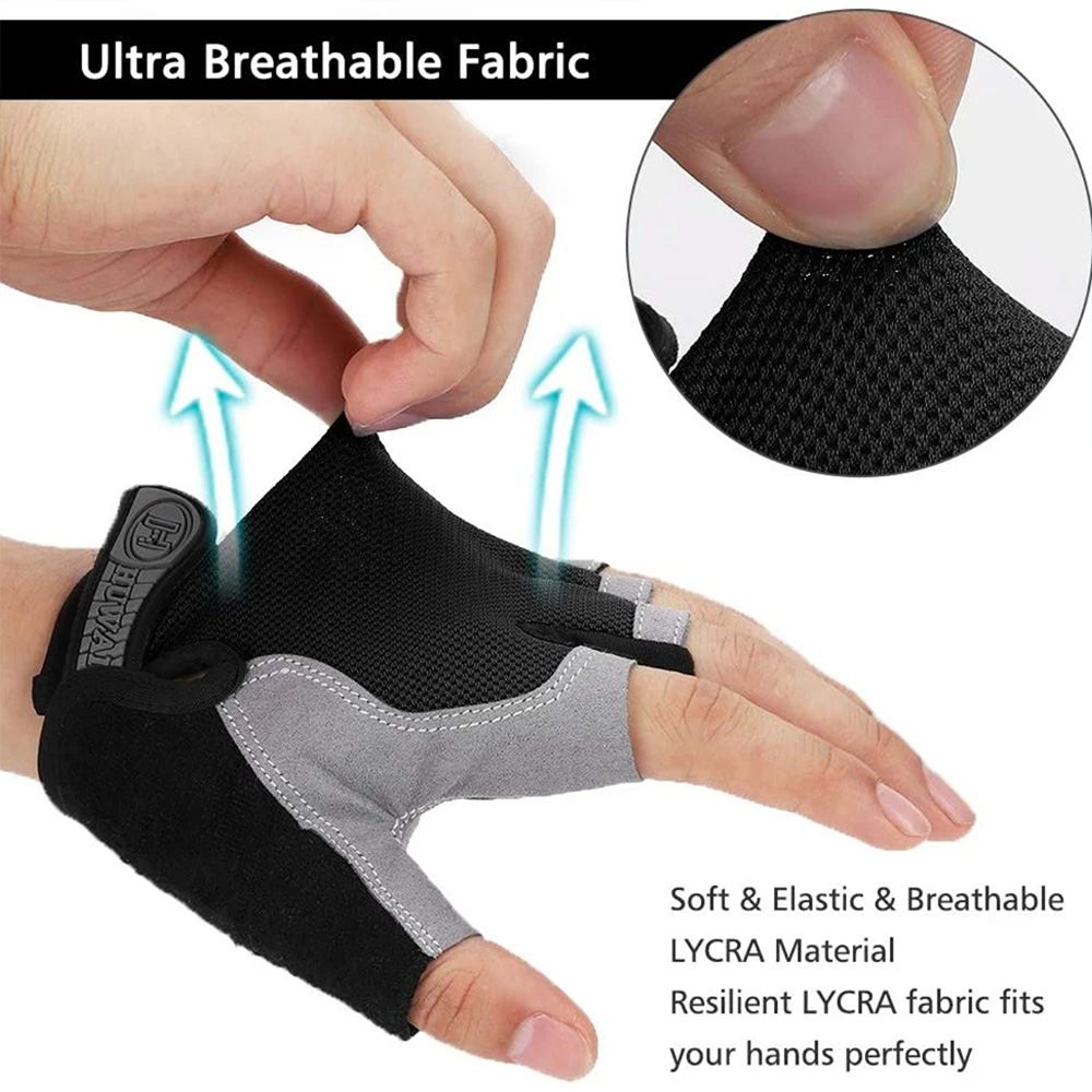 Non-Slip Half-Finger Training  - Workout Glove Gym reseña y precio