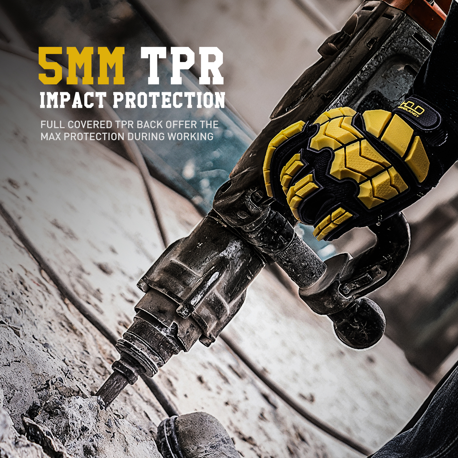 HANDLANDY Anti-Vibration Glove - Work Glove Impact reseña y precio