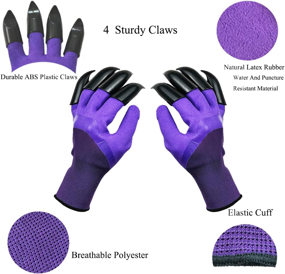 Garden Gloves with Claws for D - Gardening Glove Waterproof reseña y precio