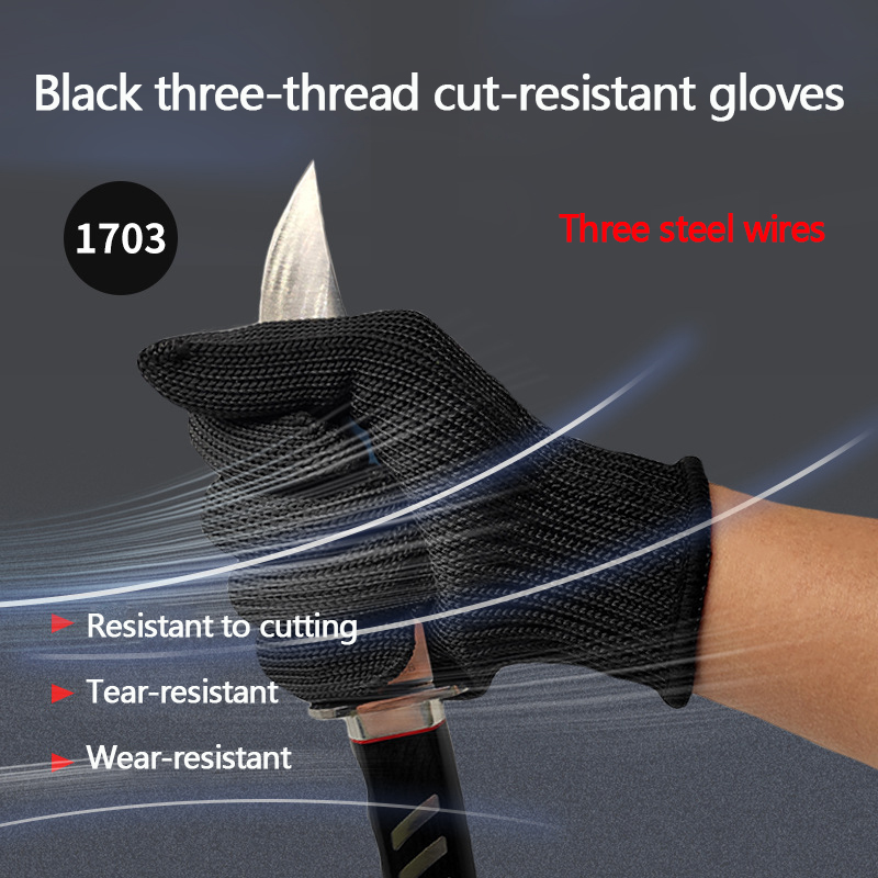Anti-cut gloves, Grade 5, thre - Cut Resistant Glove reseña y precio