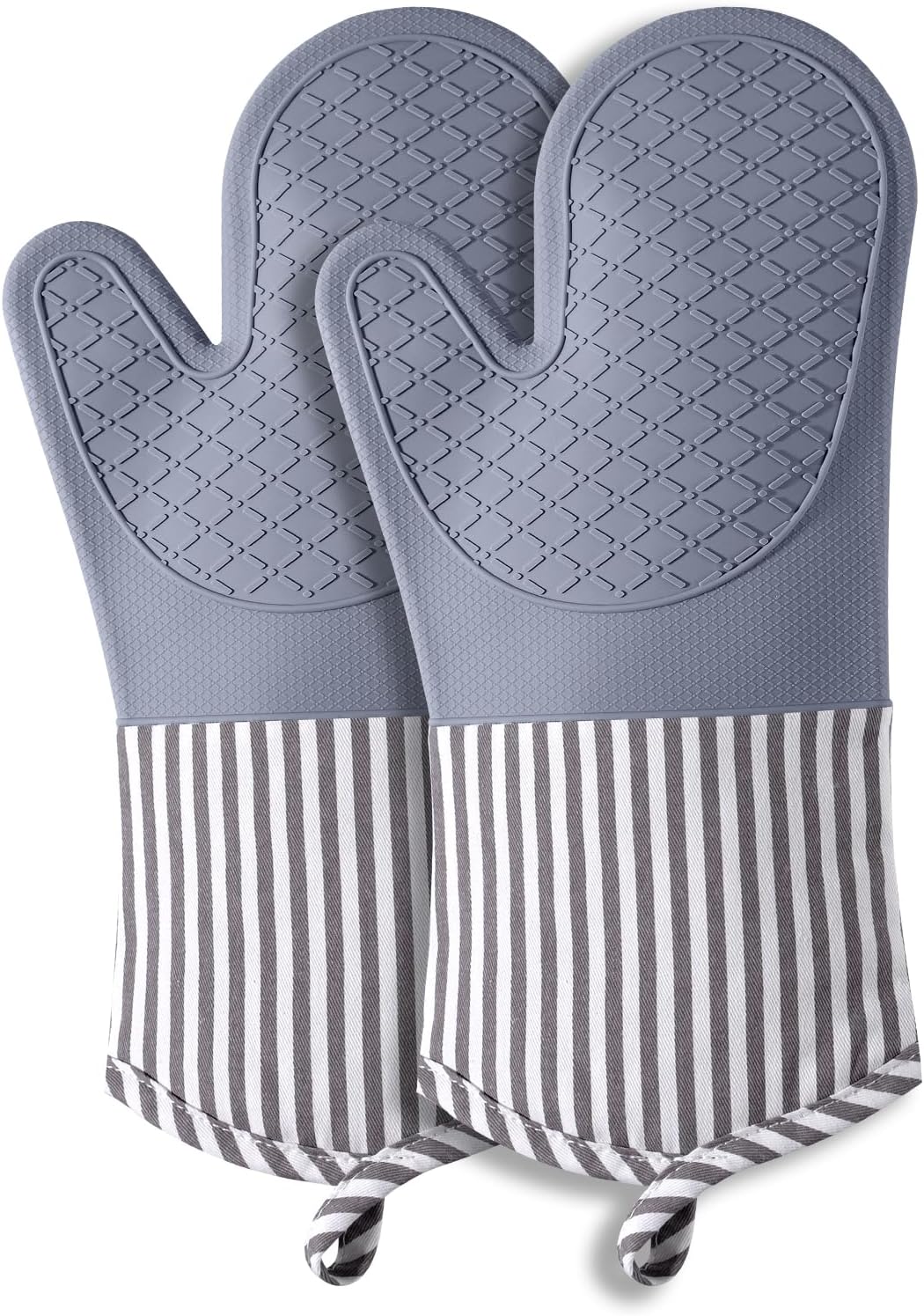 Silicone Oven Mitts, 500°F Hea - Heat Resistant Glove reseña y precio