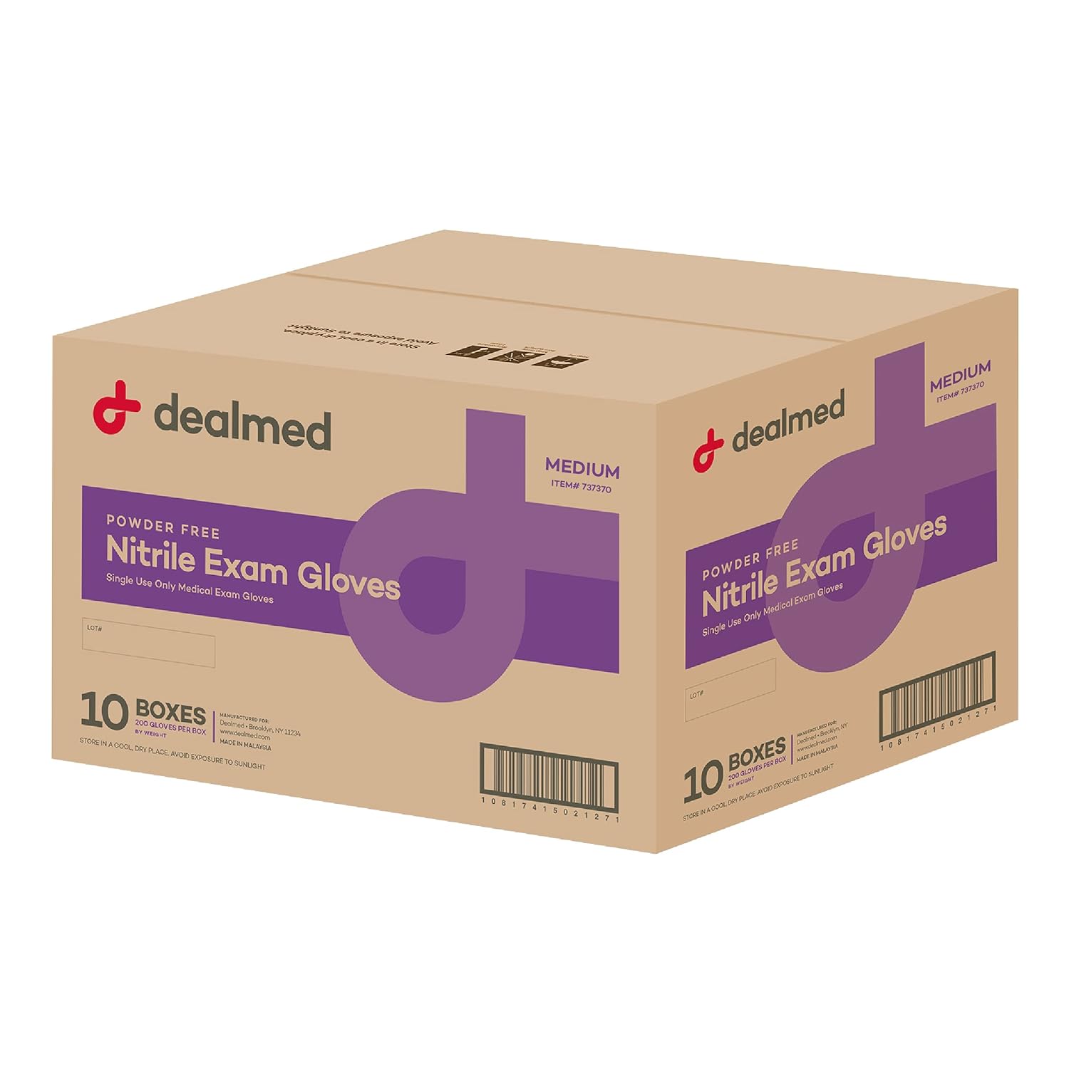 2000 Count Medium Nitrile Exam - Exam Glove Nitrile reseña y precio