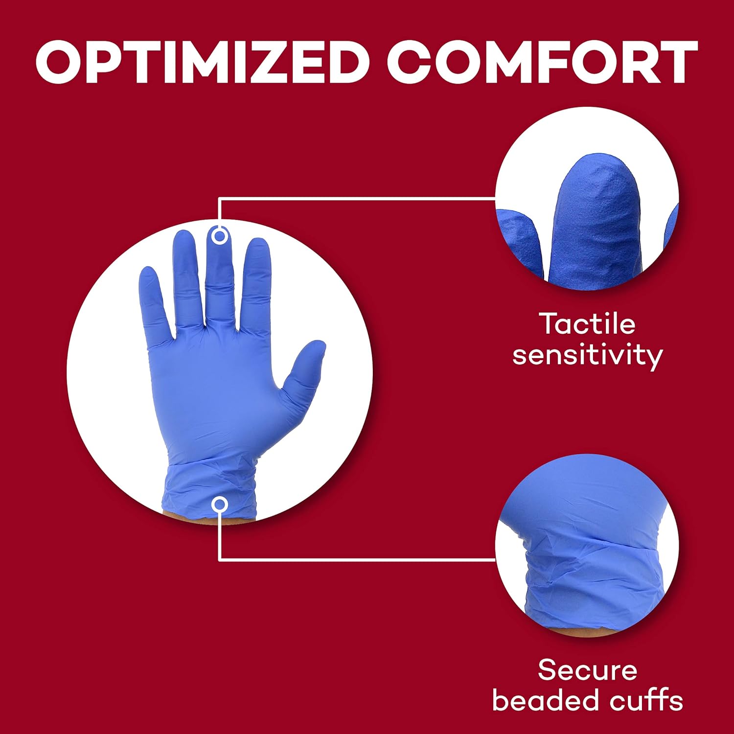 2000 Count Medium Nitrile Exam - Exam Glove Nitrile reseña y precio