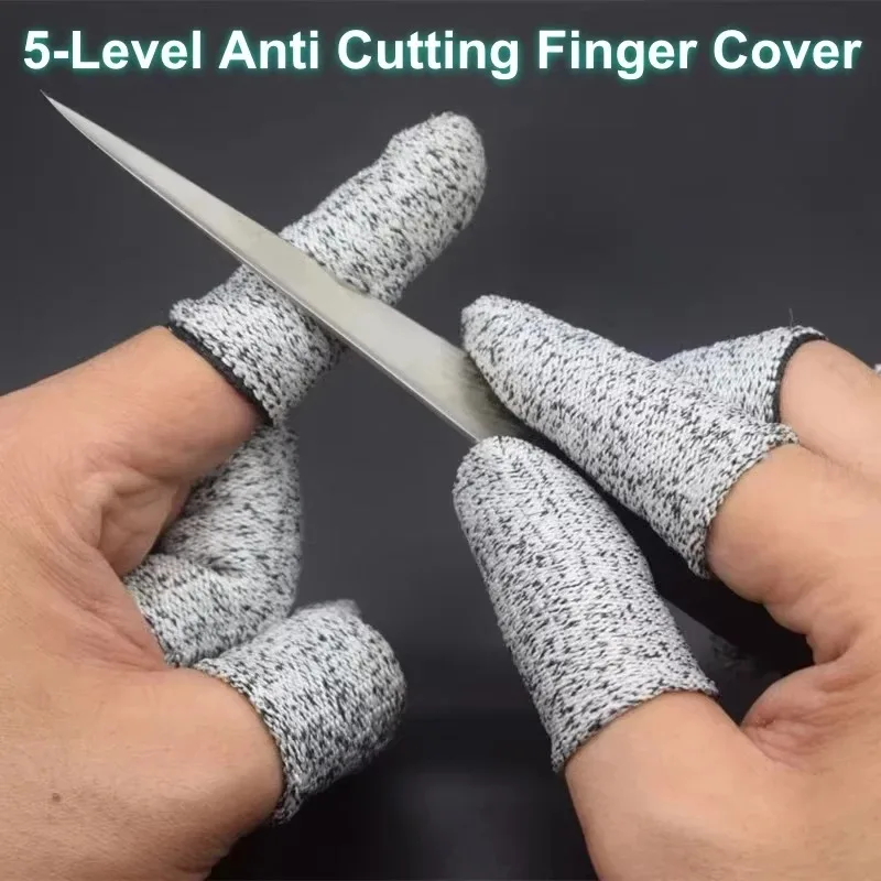 50PCS  Anti-Cut Finger Cots Pr - Cut Resistant Glove reseña y precio