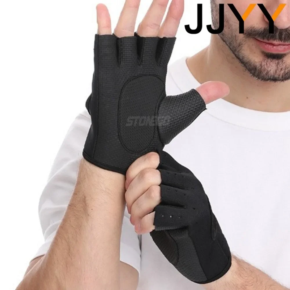 Breathable Half Finger Anti Sl - Workout Glove Gym reseña y precio