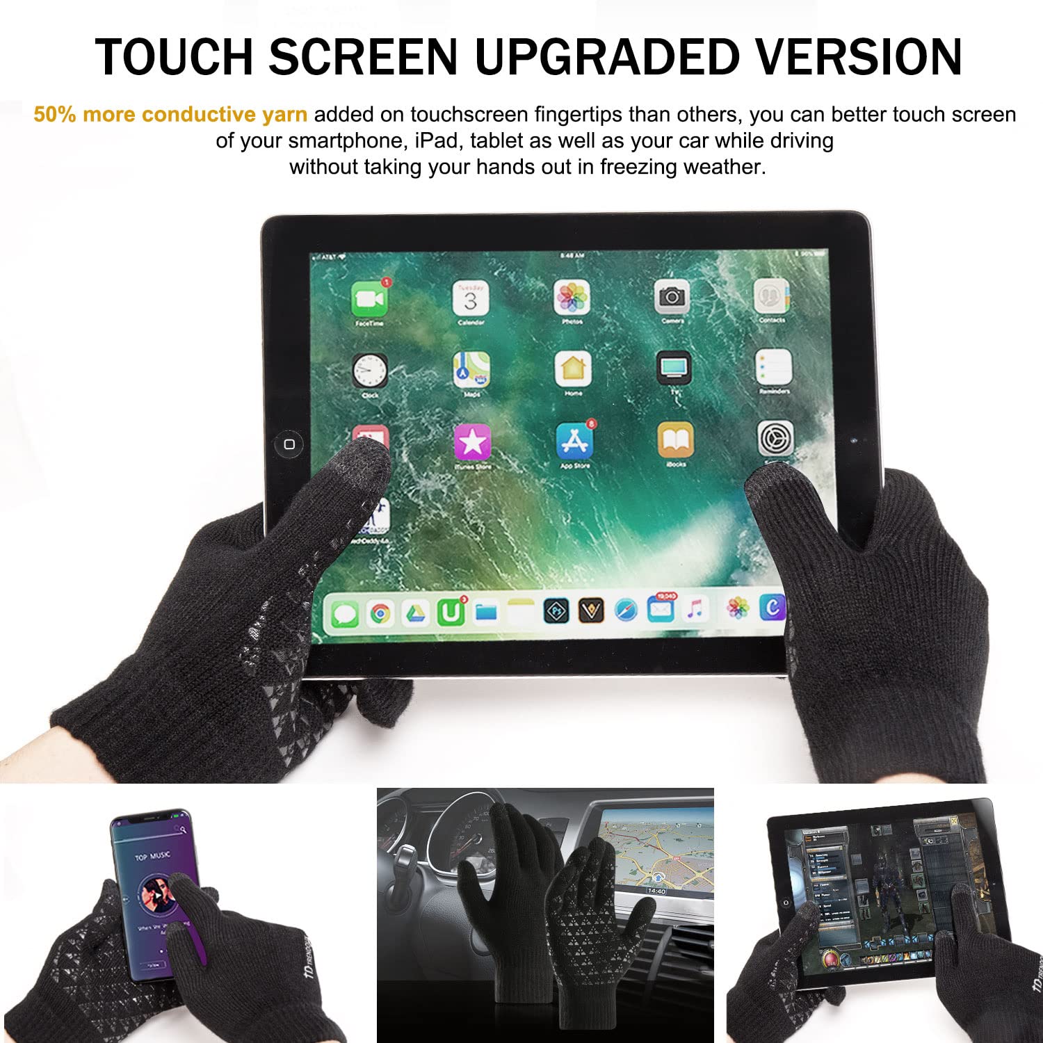 1-5Pairs Winter Outdoor Sports - Magic Touch Glove reseña y precio
