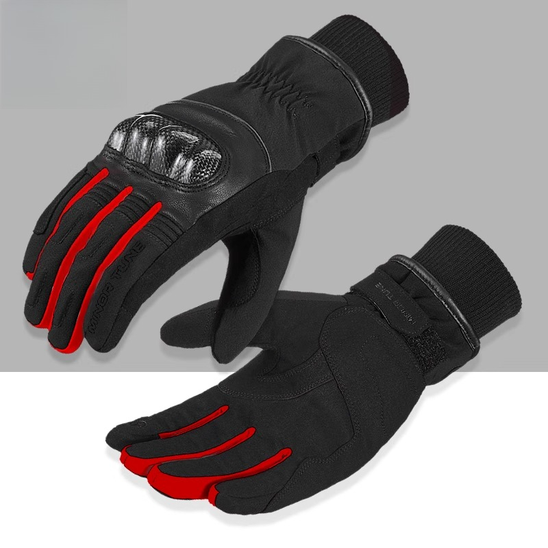 Winter Warm Motorcycle Gloves  - Motorcycle Glove Knuckle reseña y precio