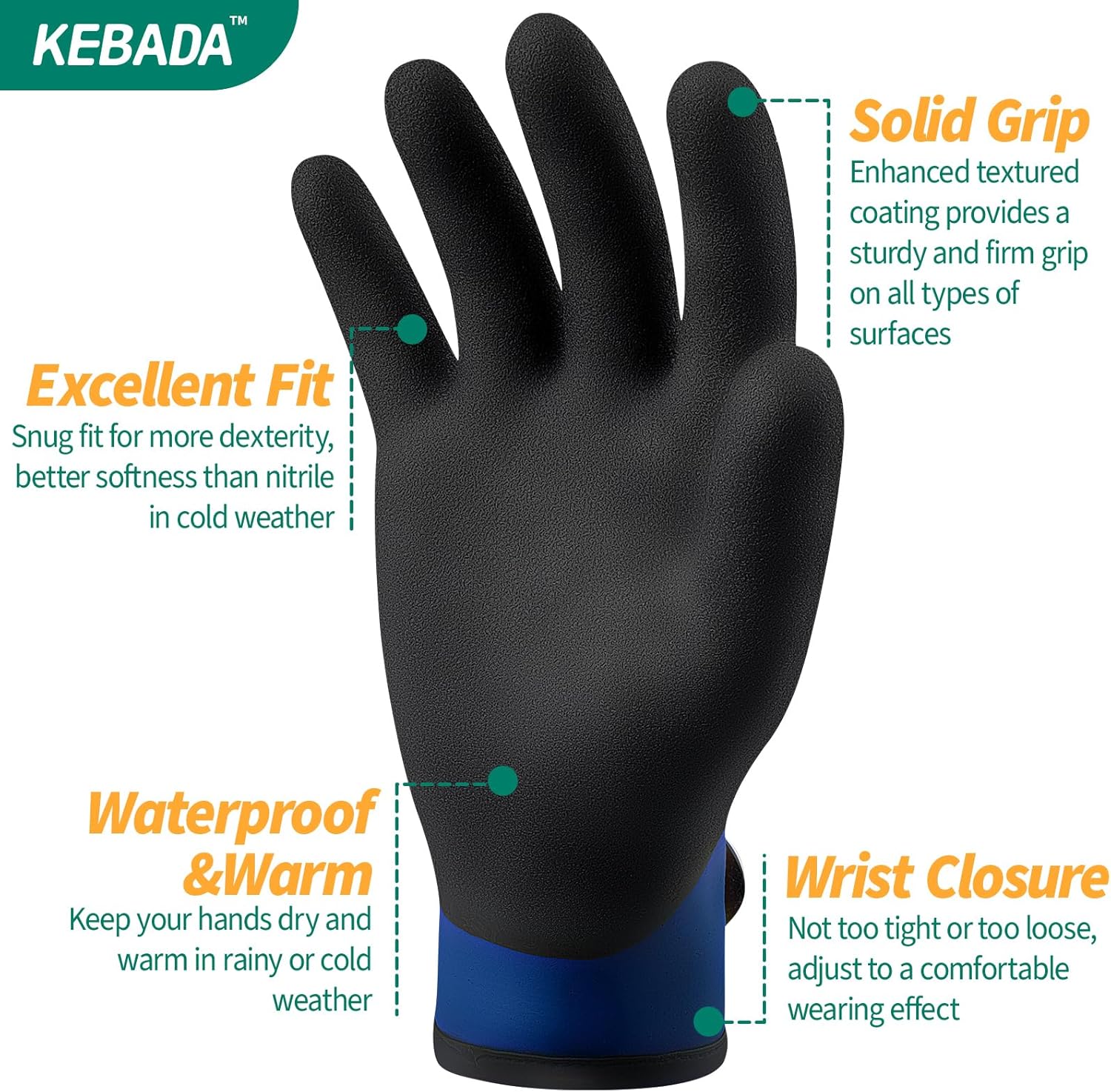 Waterproof Winter Work Gloves  - Winter Glove Insulated reseña y precio