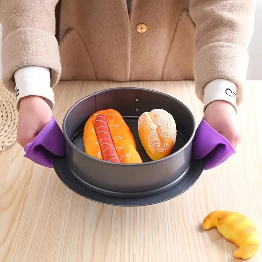 4/2PCS Extra Thick Silicone Ov - Oven Mitt Silicone reseña y precio