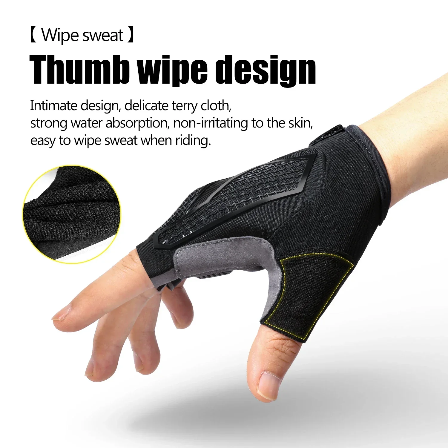 Anti Slip Shock Breathable Hal - Workout Glove Gym reseña y precio