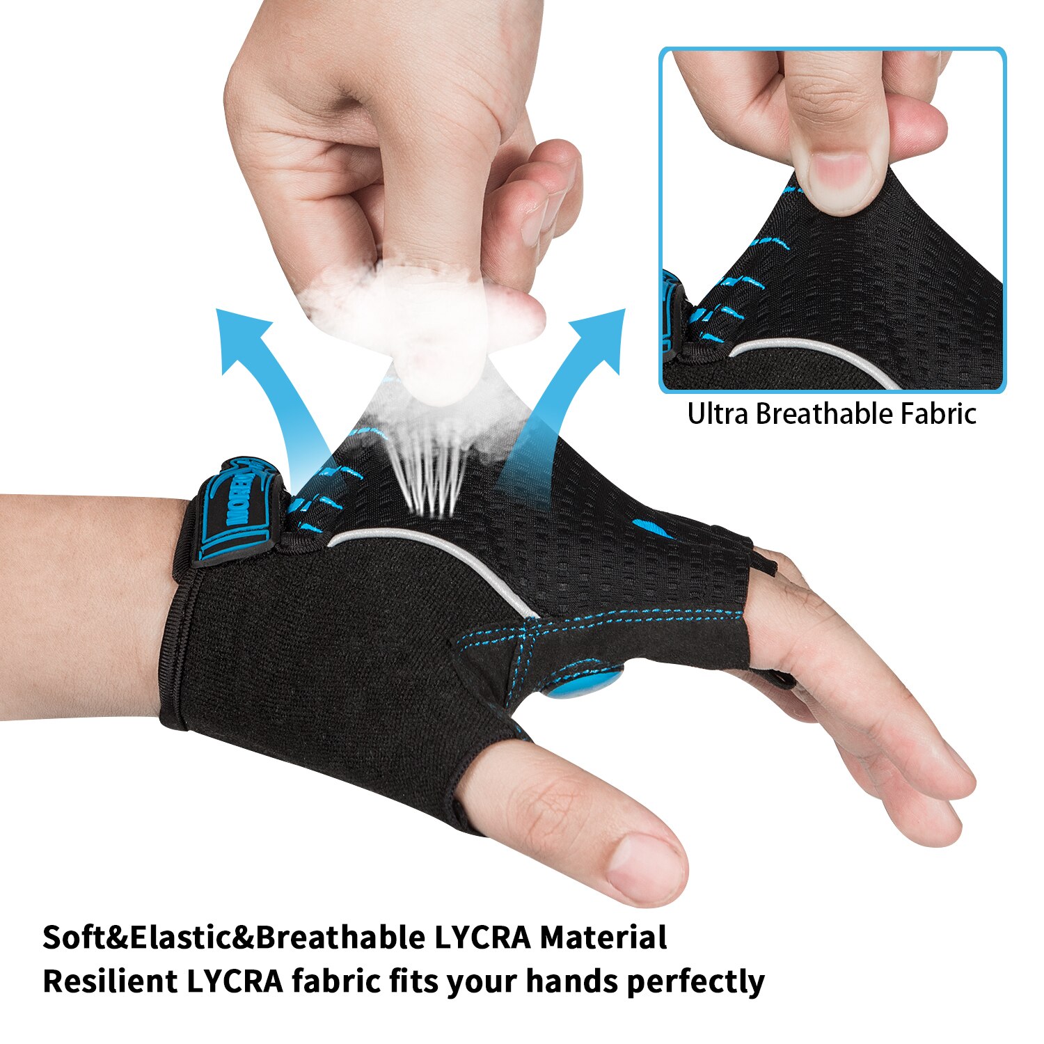 MOREOK Cycling Gloves,Breathab - Cycling Glove Padded reseña y precio