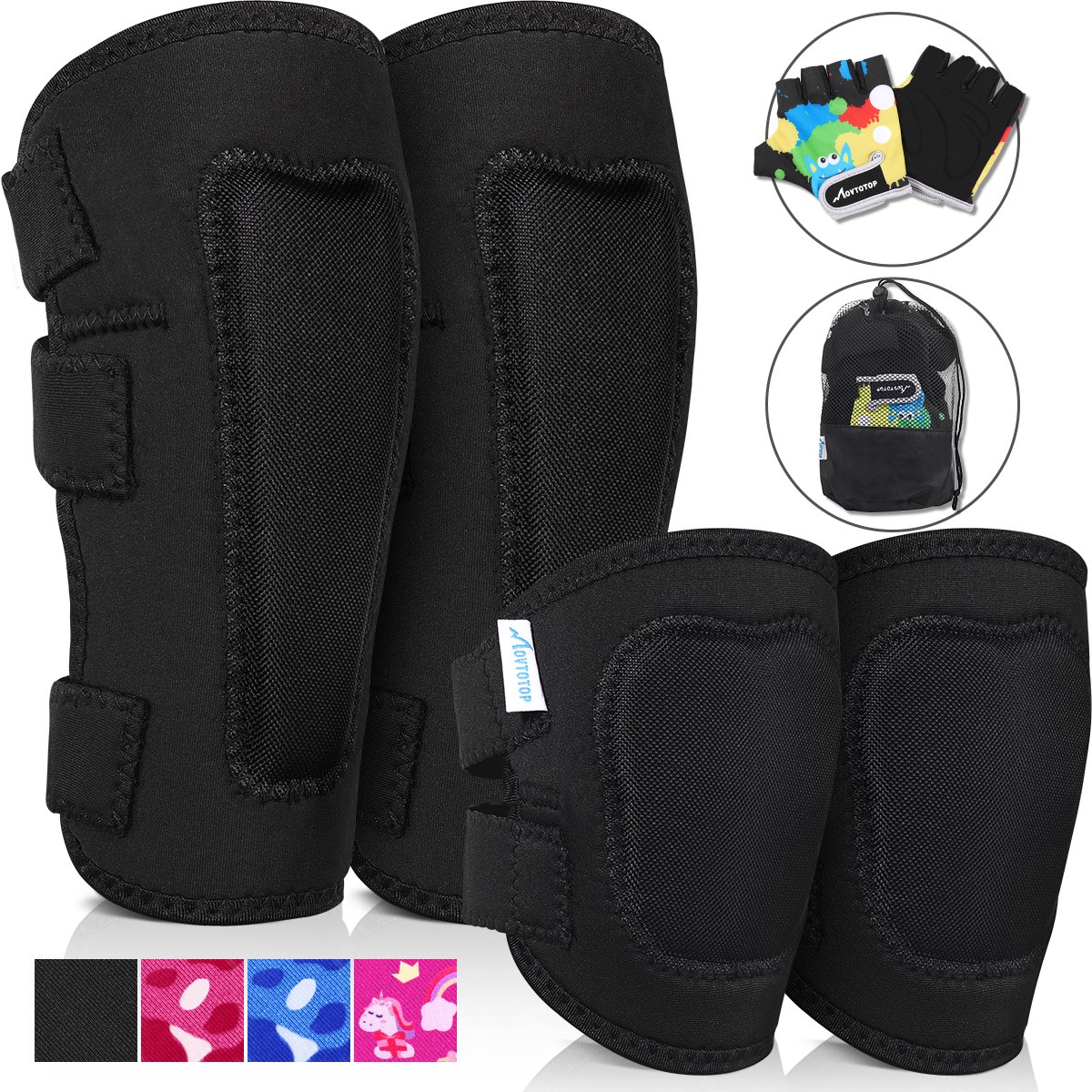 MOVTOTOP Protective Gear Set K - Cycling Glove Padded reseña y precio