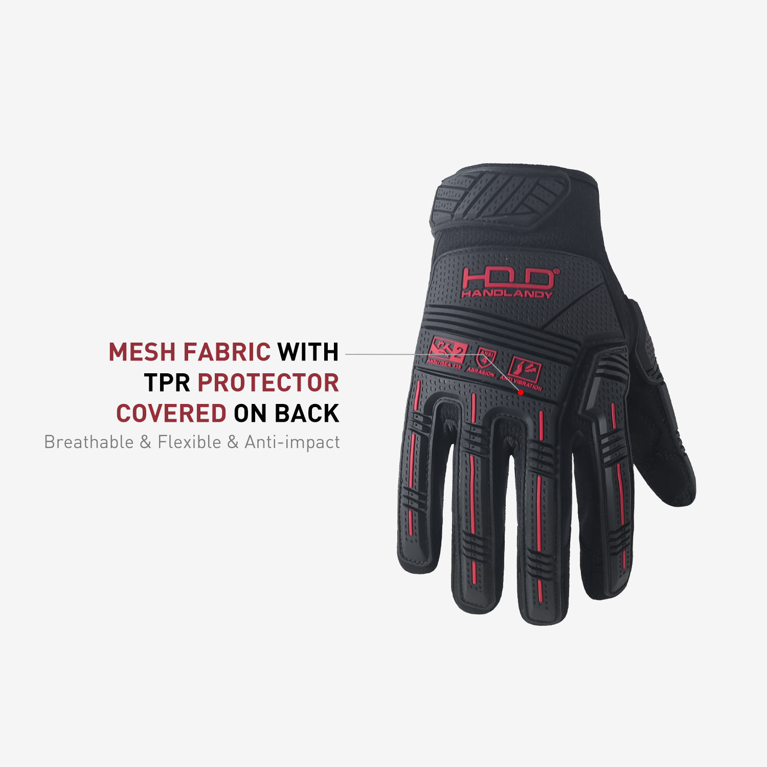 HANDLANDY Work Gloves for Men, - Work Glove Impact reseña y precio