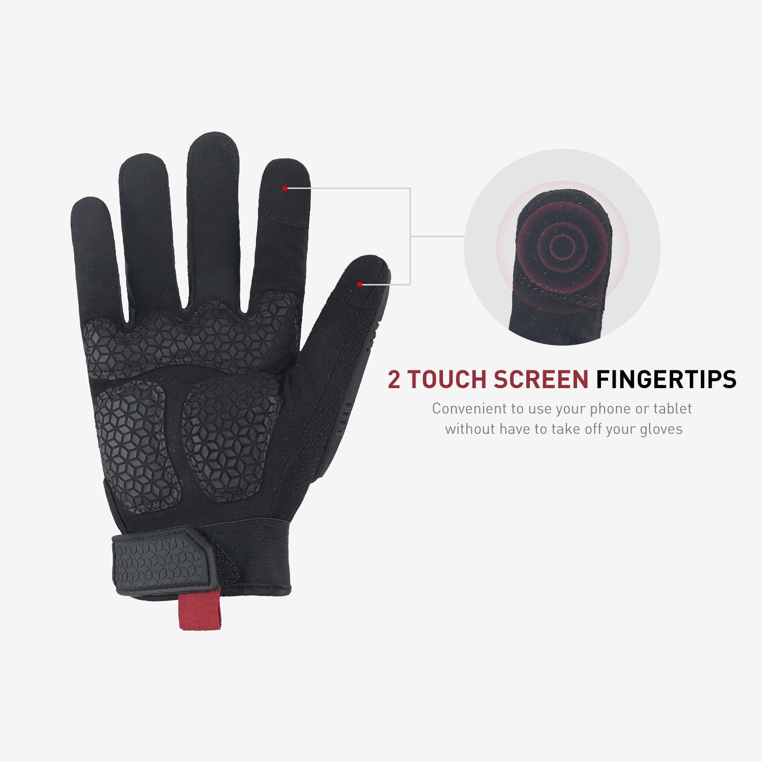 HANDLANDY Work Gloves for Men, - Work Glove Impact reseña y precio