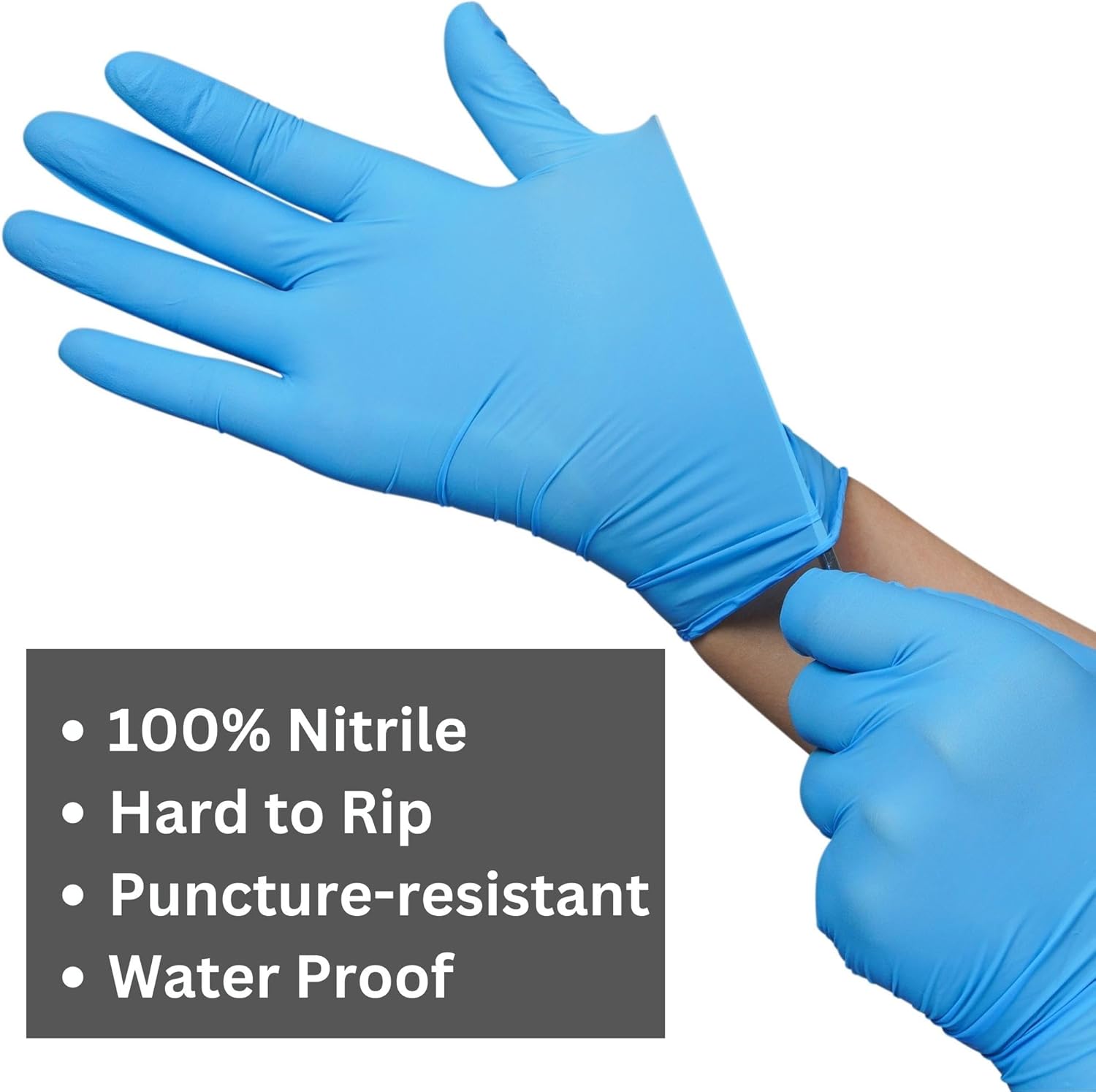 4 Mil Nitrile Exam Gloves, Lat - Exam Glove Nitrile reseña y precio