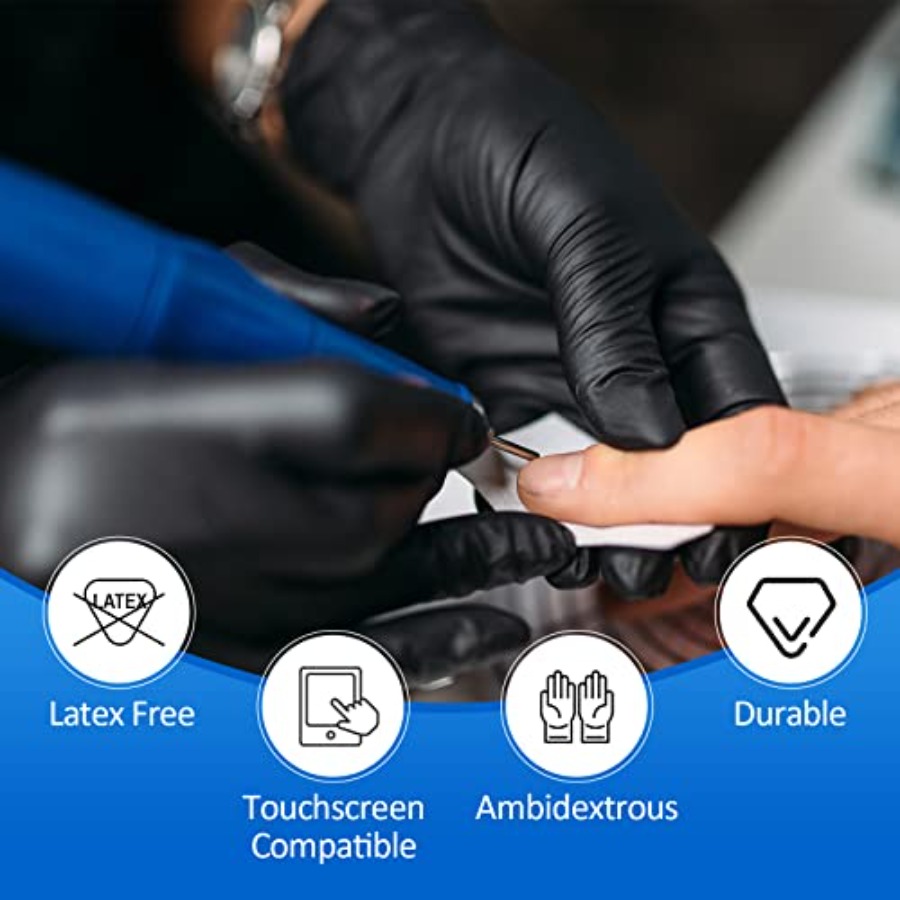 Schneider Nitrile Exam Gloves, - Exam Glove Nitrile reseña y precio