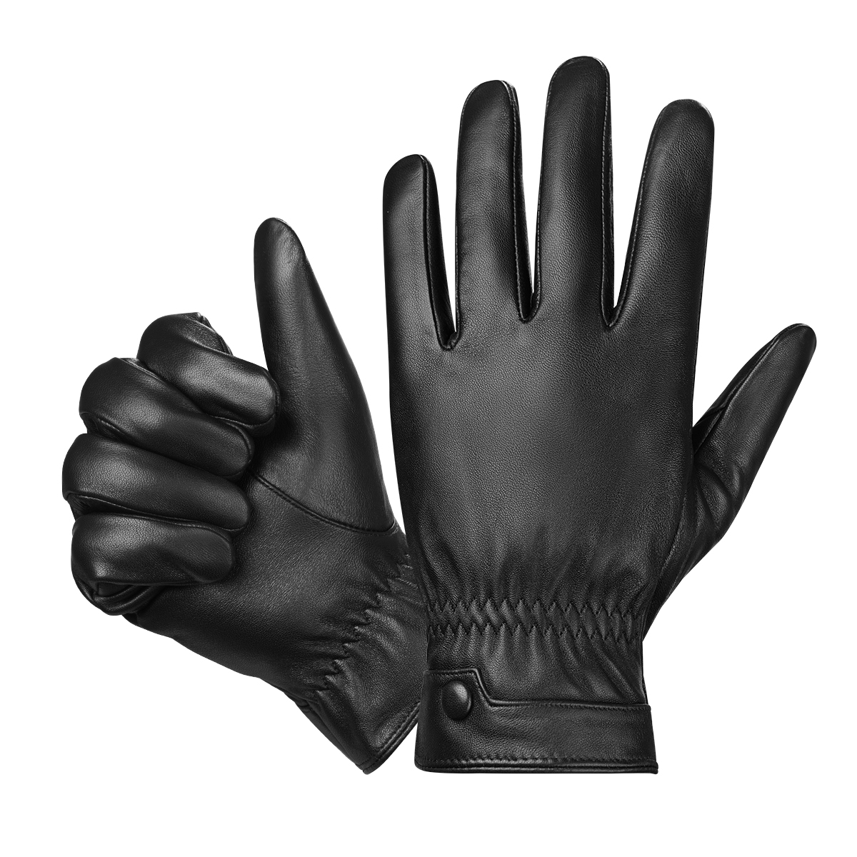 BISON DENIM Genuine Sheepskin  - Leather Driving Glove reseña y precio
