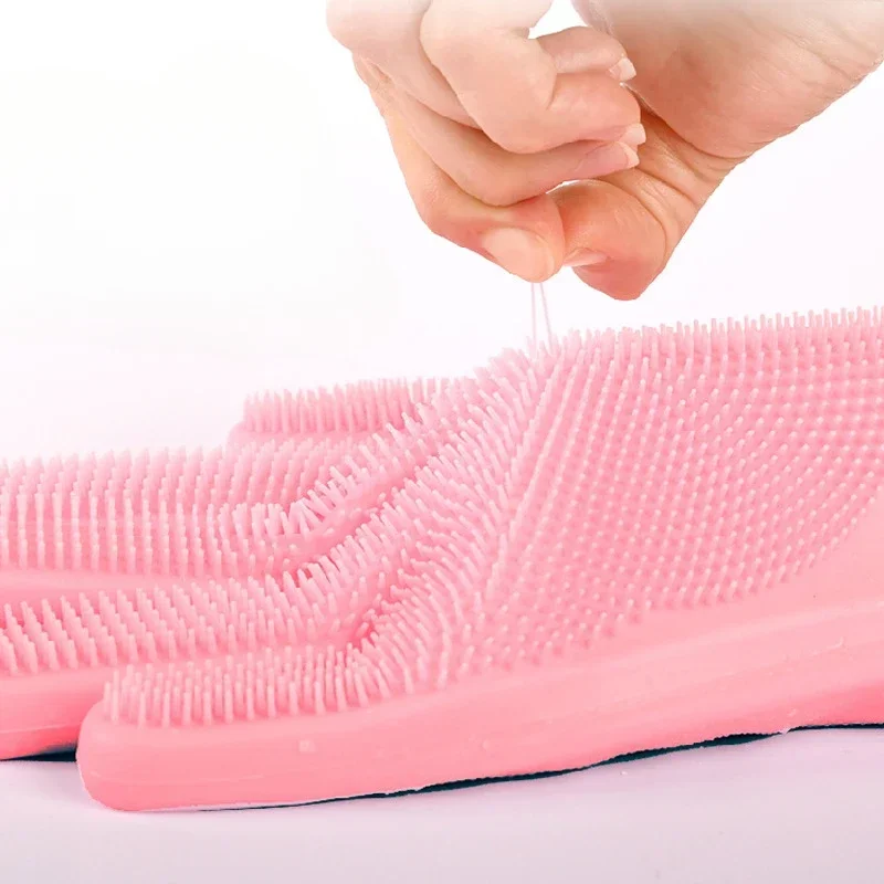 1 Pair Reusable Dishwashing Gl - Dish Glove Rubber reseña y precio