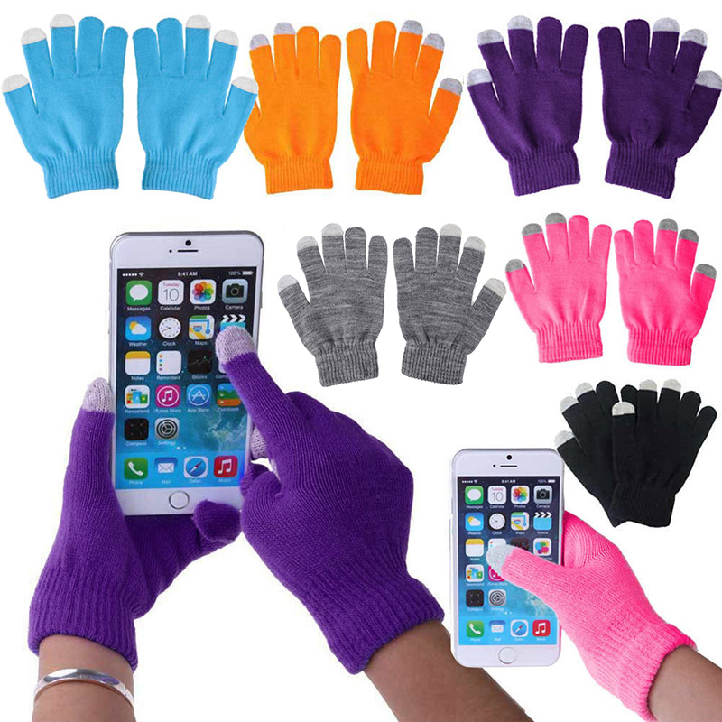 1 Pair Unisex Winter Warm Capa - Touchscreen Glove Capacitive reseña y precio
