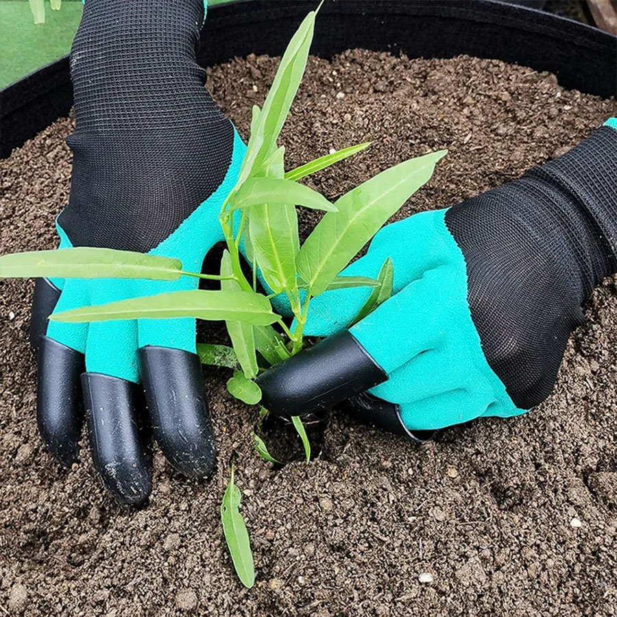 1Pair Gardening Gloves with Cl - Gardening Glove Waterproof reseña y precio