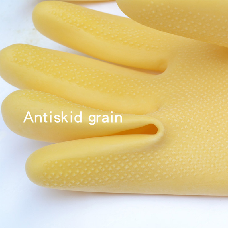 Long Rubber Thick Latex Cleani - Dish Glove Rubber reseña y precio