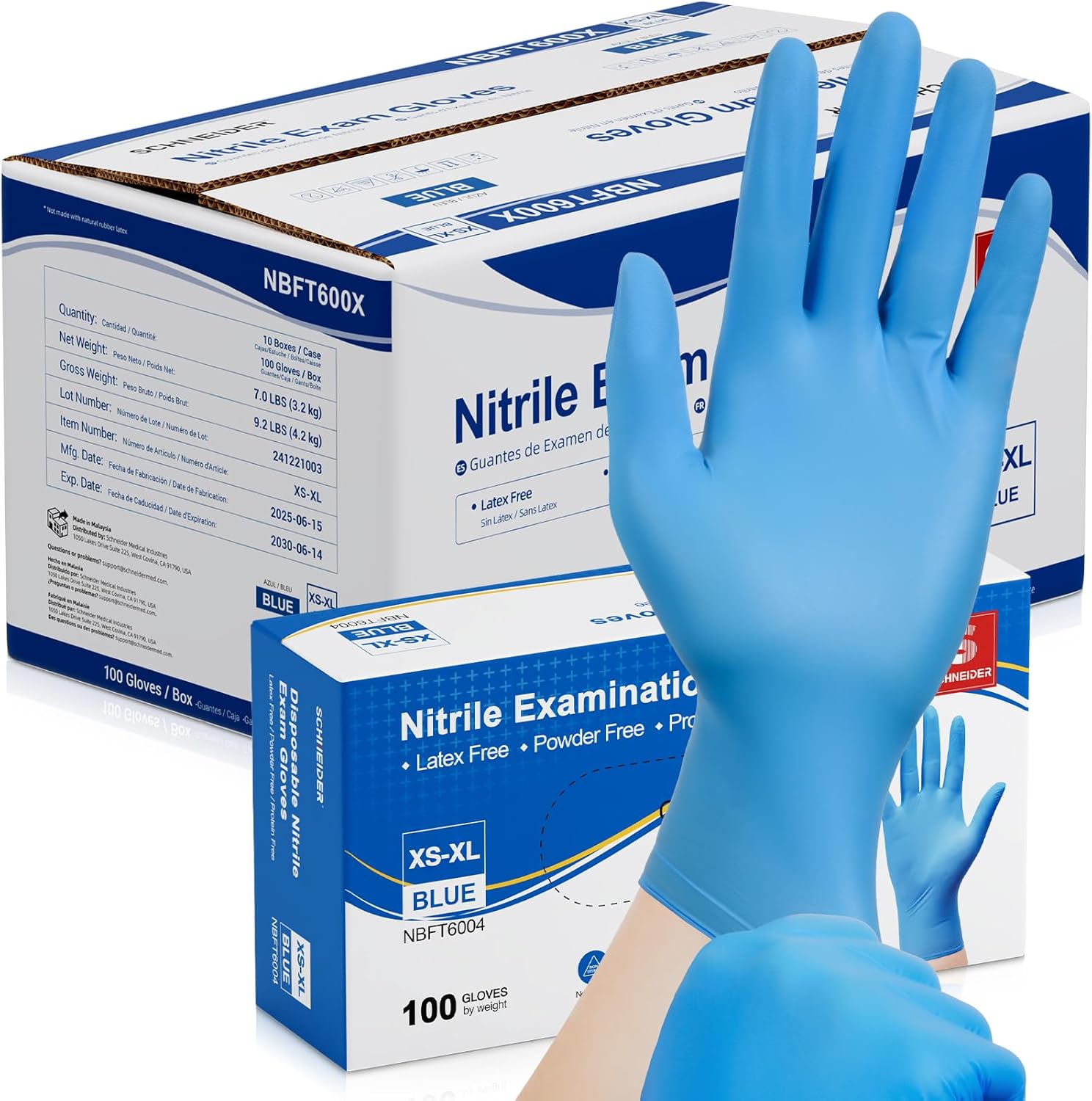 Nitrile Exam Gloves, Medical G - Exam Glove Nitrile reseña y precio