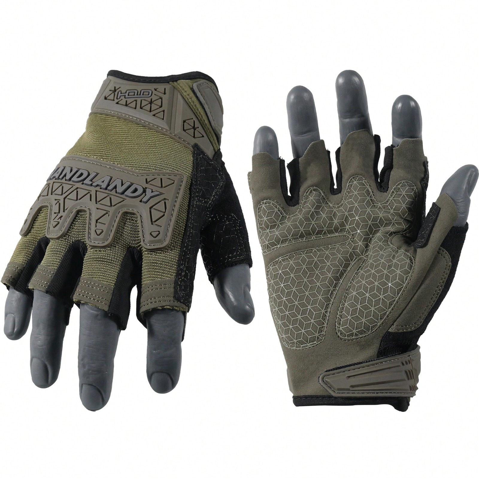 Tactical Fingerless Impact Glo - Work Glove Impact reseña y precio