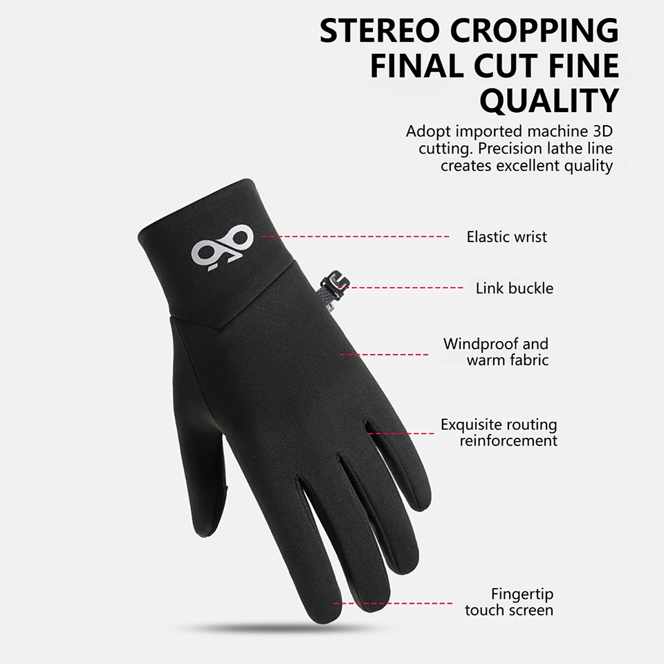 GTUBIKE 1 Pair Men's Winter Ou - Gardening Glove Waterproof reseña y precio