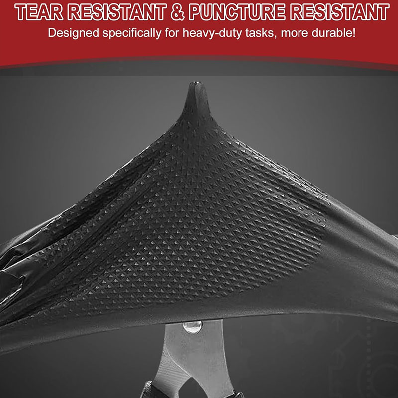 Extra Thick 8 Mil  Heavy Duty  - Nitrile Mechanic Glove reseña y precio