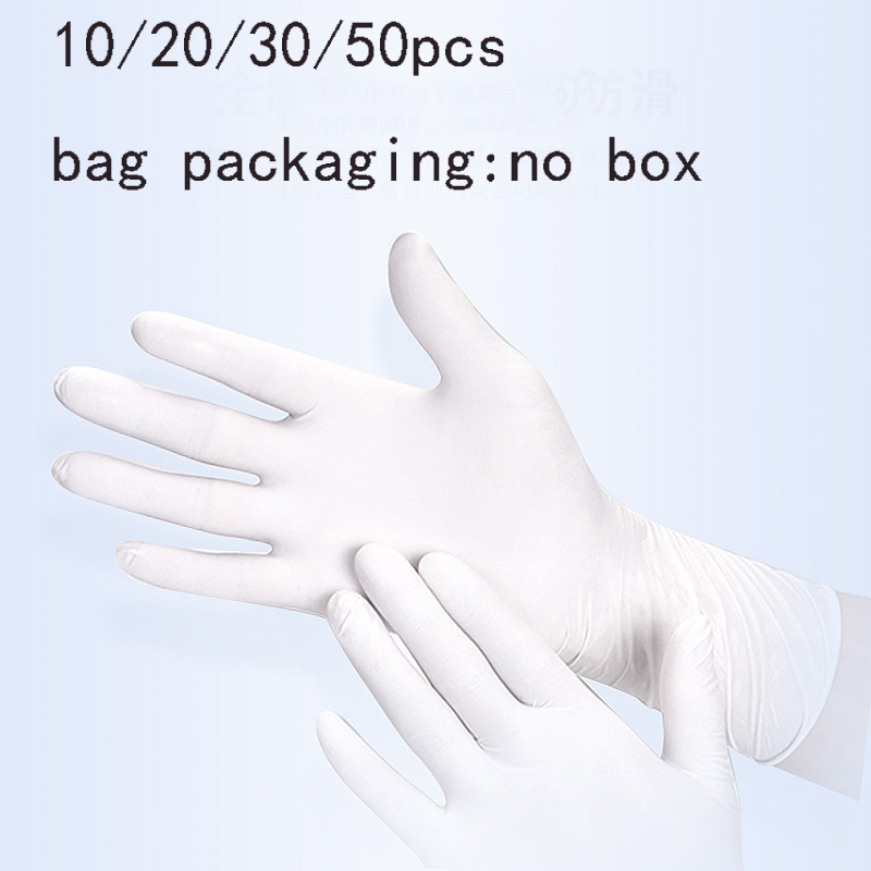 S/M/L/XL White Disposable Nitr - Dish Glove Rubber reseña y precio