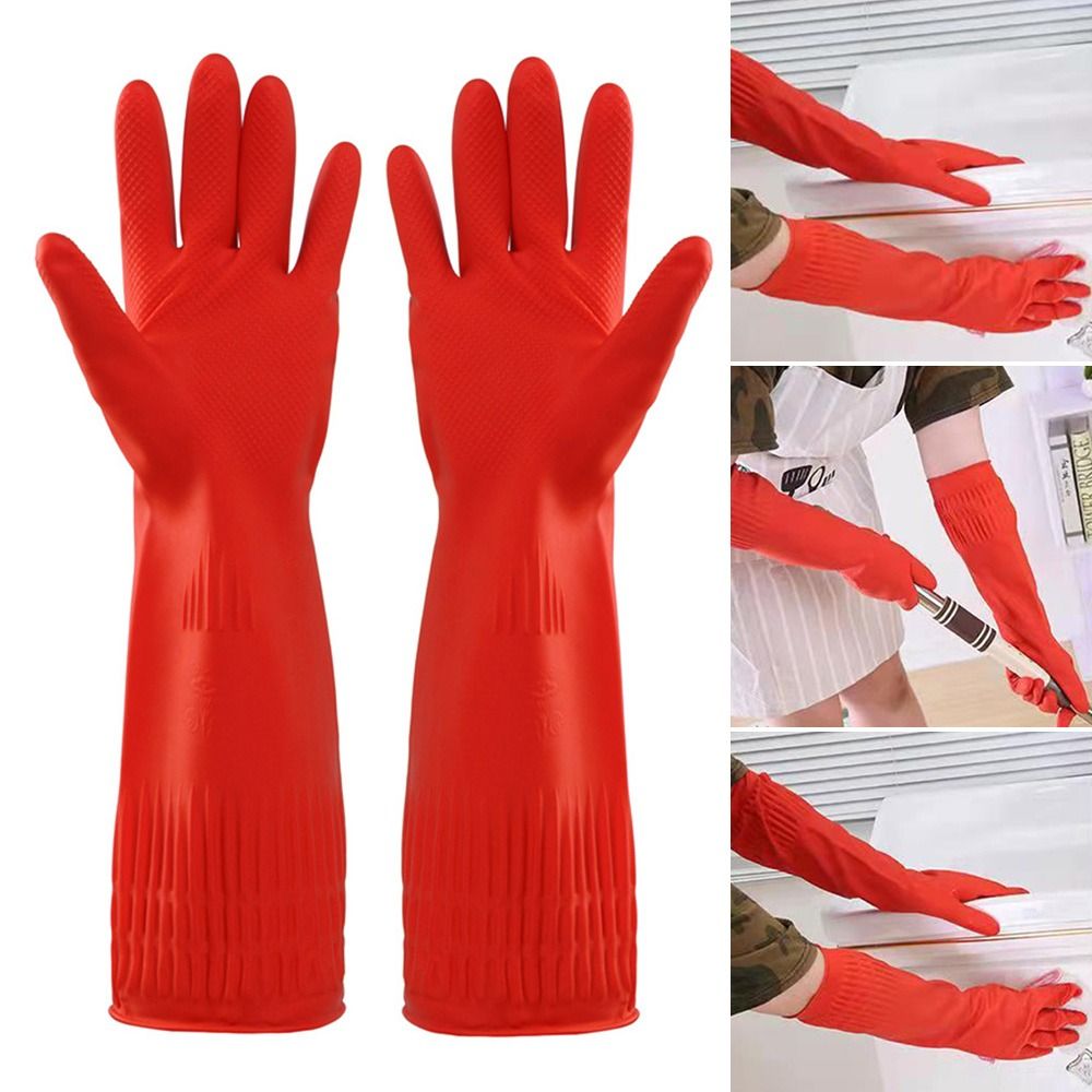 1 Pair Heavy Duty Rubber Glove - Dish Glove Rubber reseña y precio