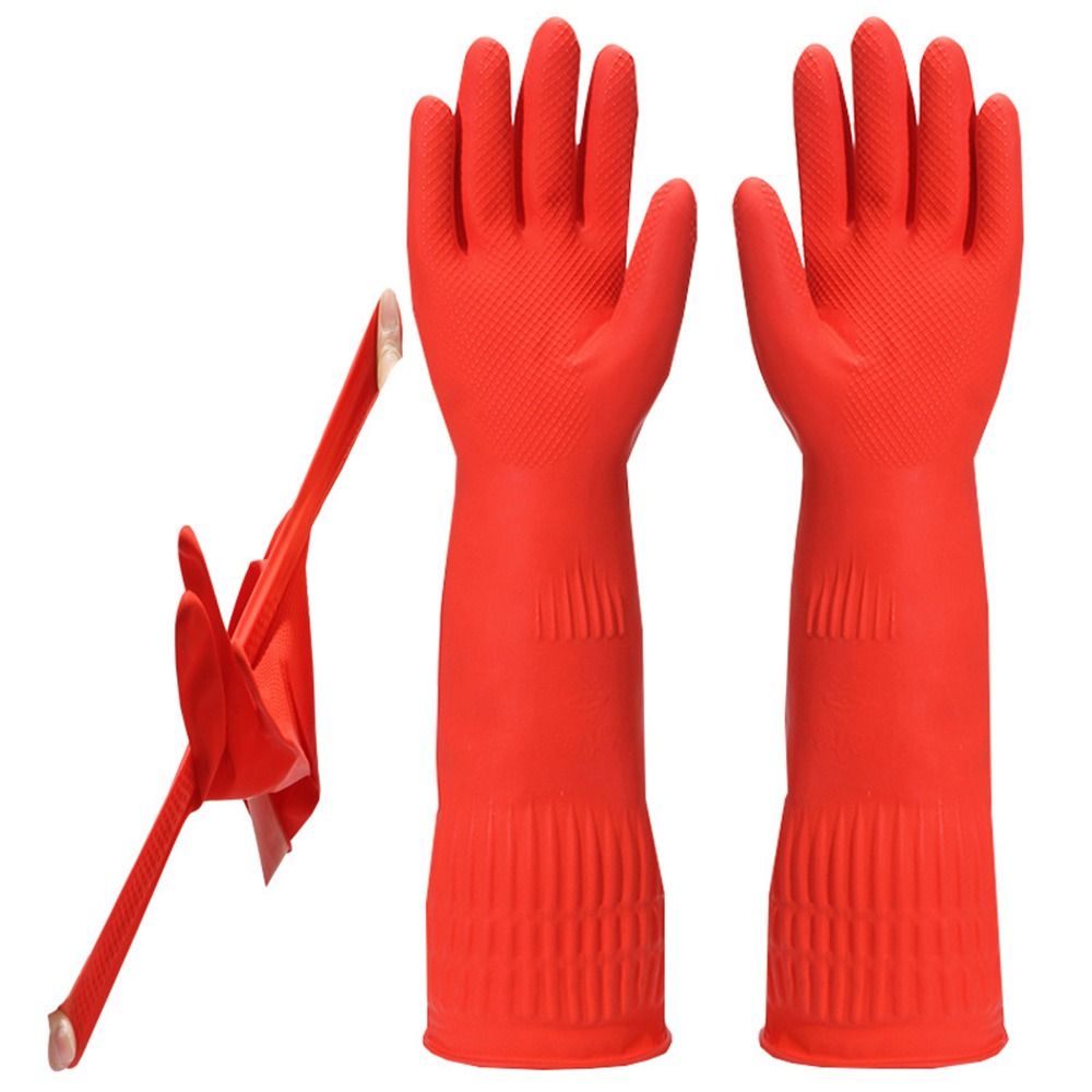 1 Pair Heavy Duty Rubber Glove - Dish Glove Rubber reseña y precio