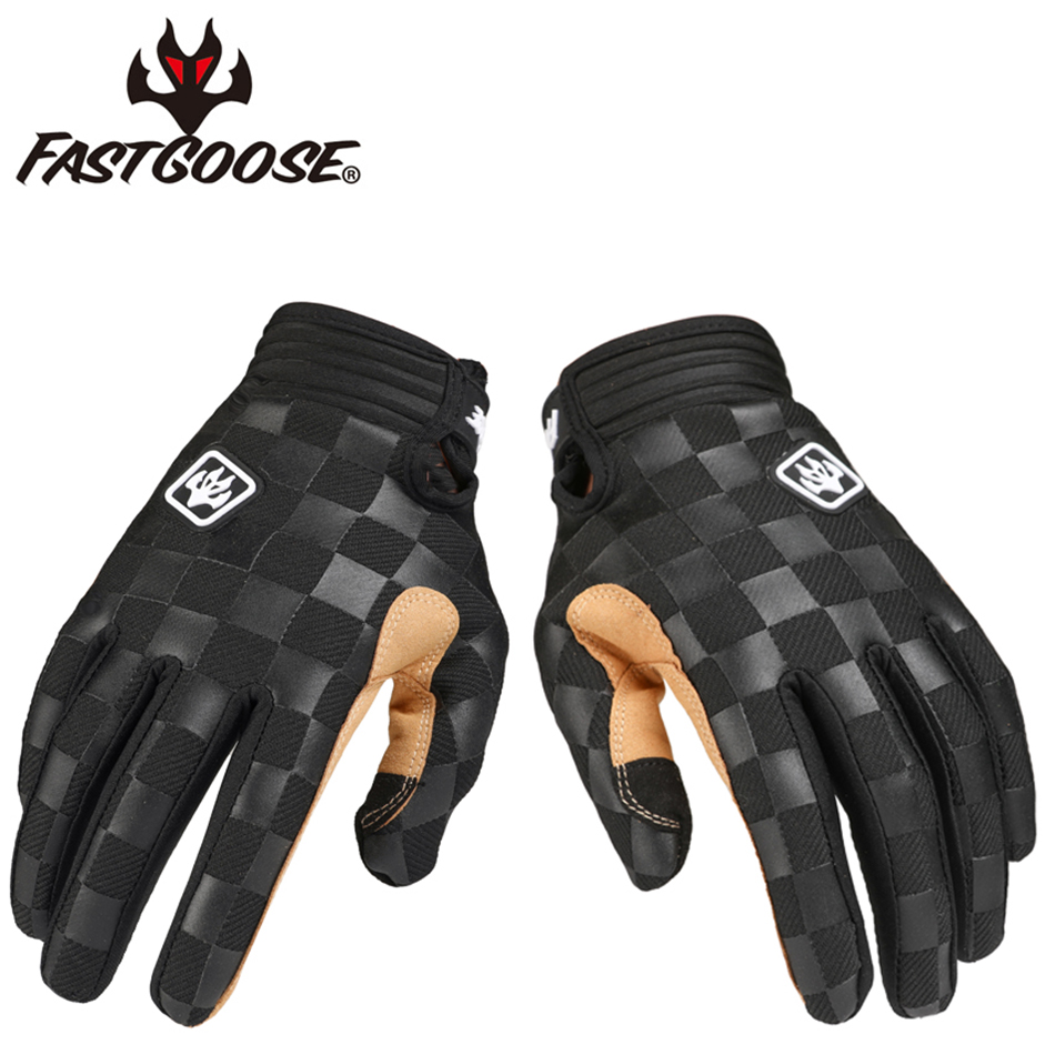 FASTGOOSE Retro Rider Motocros - Cycling Glove Padded reseña y precio