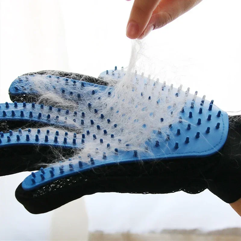 Pet Hair Remove Gloves Rubber  - Rubber Glove Cleaning reseña y precio
