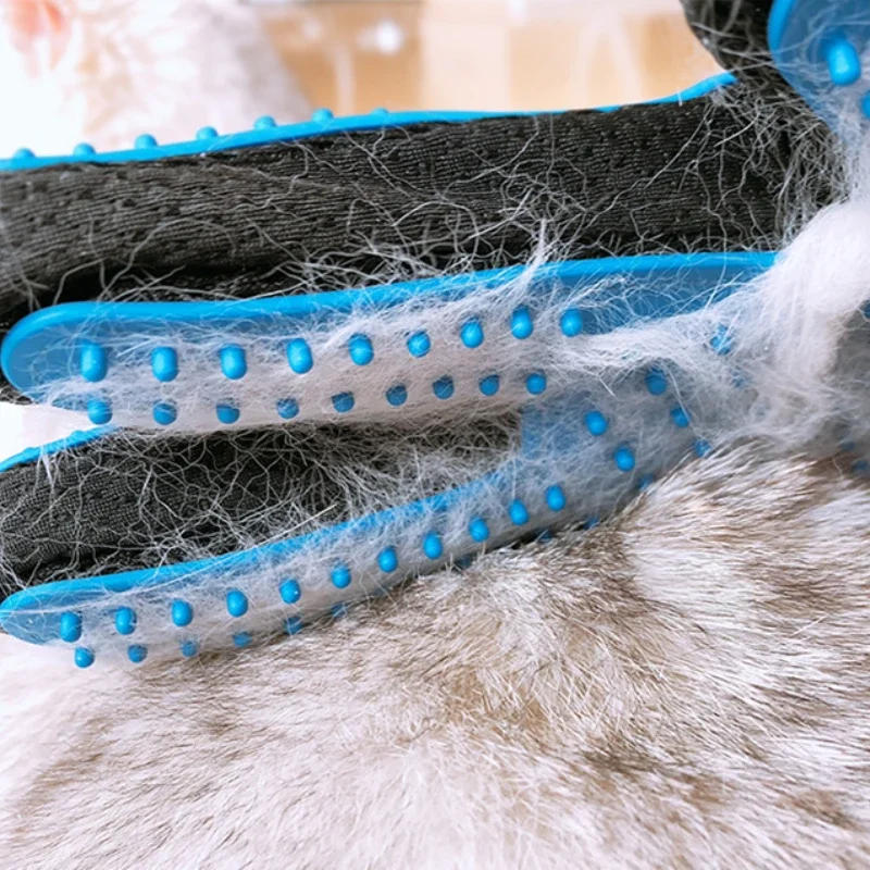 Pet Hair Remove Gloves Rubber  - Rubber Glove Cleaning reseña y precio