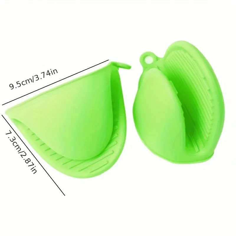 2Pcs Silicone Pot Holder Glove - Oven Mitt Silicone reseña y precio