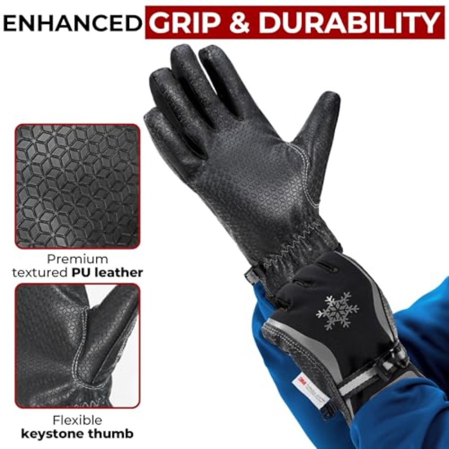 Winter Work Gloves for Men Wom - Winter Glove Insulated reseña y precio