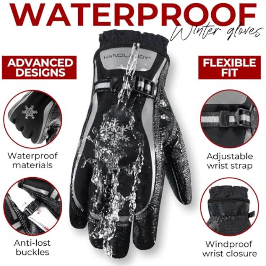 Winter Work Gloves for Men Wom - Winter Glove Insulated reseña y precio