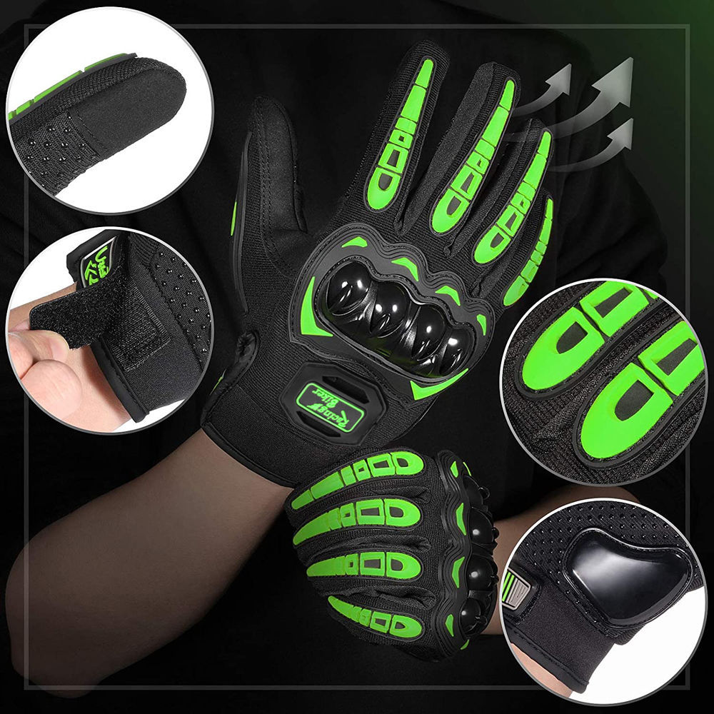 Professional Motorcycle Gloves - Motorcycle Glove Knuckle reseña y precio