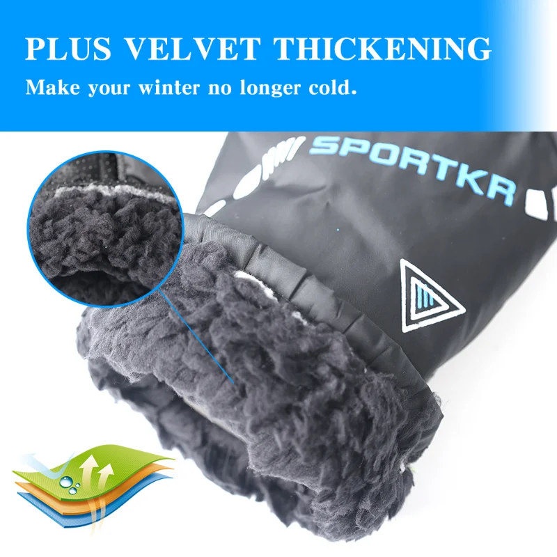 Motorcycle Cycling Gloves Warm - Gardening Glove Waterproof reseña y precio